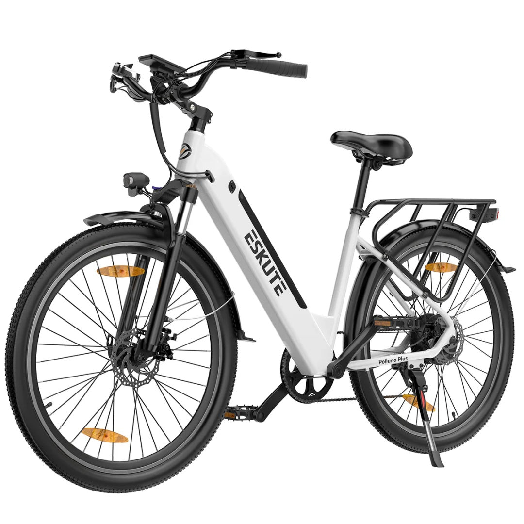 ESKUTE Polluno Plus 26"/28" City-Elektrofahrrad Mit Drehmomentsensor 250W Motor 36V 20Ah Batterie