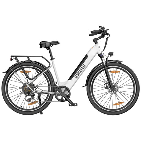 ESKUTE Polluno Plus 26"/28" City-Elektrofahrrad Mit Drehmomentsensor 250W Motor 36V 20Ah Batterie