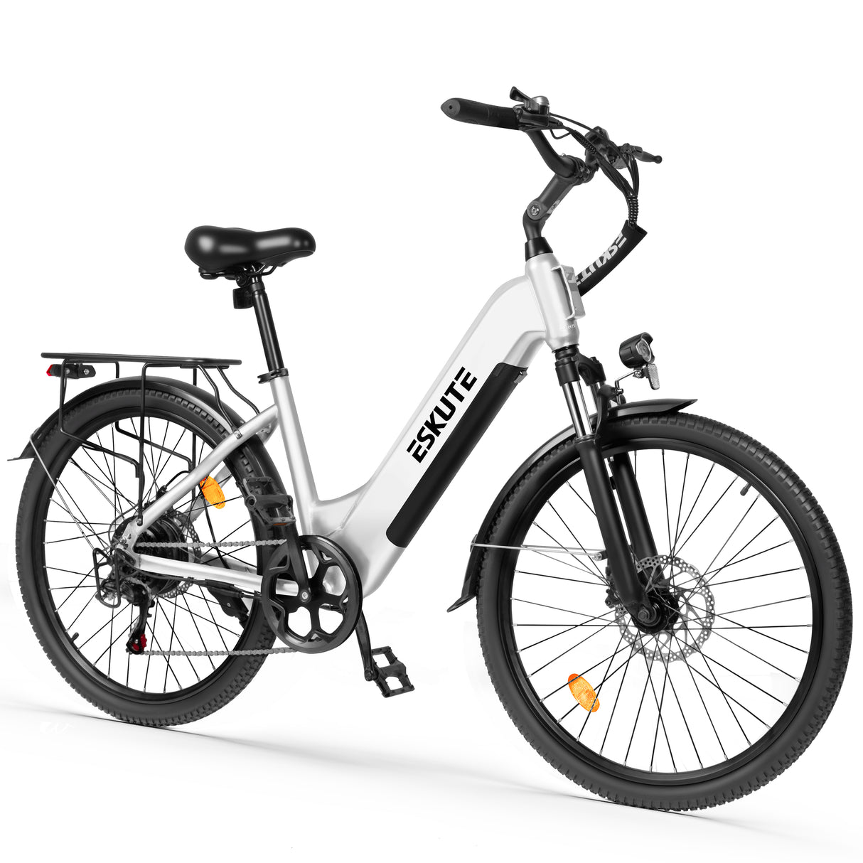 ESKUTE C202 26" Tiefeinsteiger-Elektrofahrrad 250W Motor 48V 17.5Ah Batterie