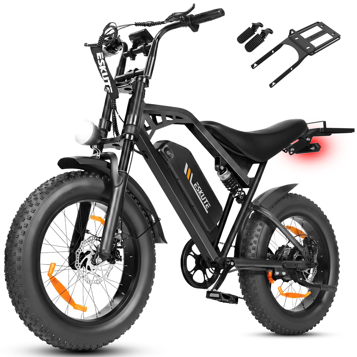ESKUTE V202 20" Offroad-Elektrofahrrad 250W Motor 48V 20.8Ah Batterie