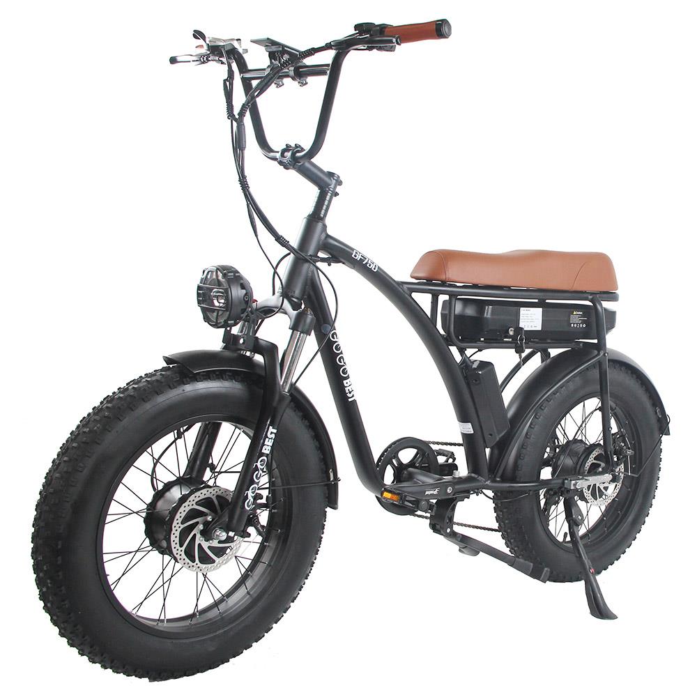 GOGOBEST GF750 20" Fetter Reifen Elektro-All-Terrain-Fahrrad 1000W*2 Doppelmotoren 48V 17,5Ah Batterie