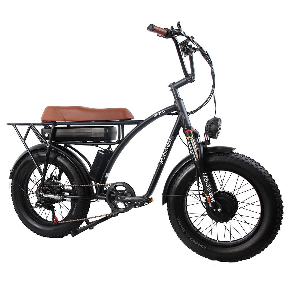 GOGOBEST GF750 20" Fetter Reifen Elektro-All-Terrain-Fahrrad 1000W*2 Doppelmotoren 48V 17,5Ah Batterie