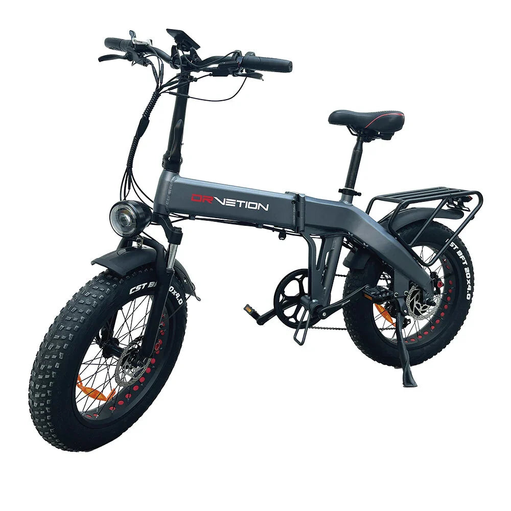 Bicicleta eléctrica plegable DRVETION BT20 de 20 pulgadas, motor de 750 W, batería de 48 V y 10 Ah