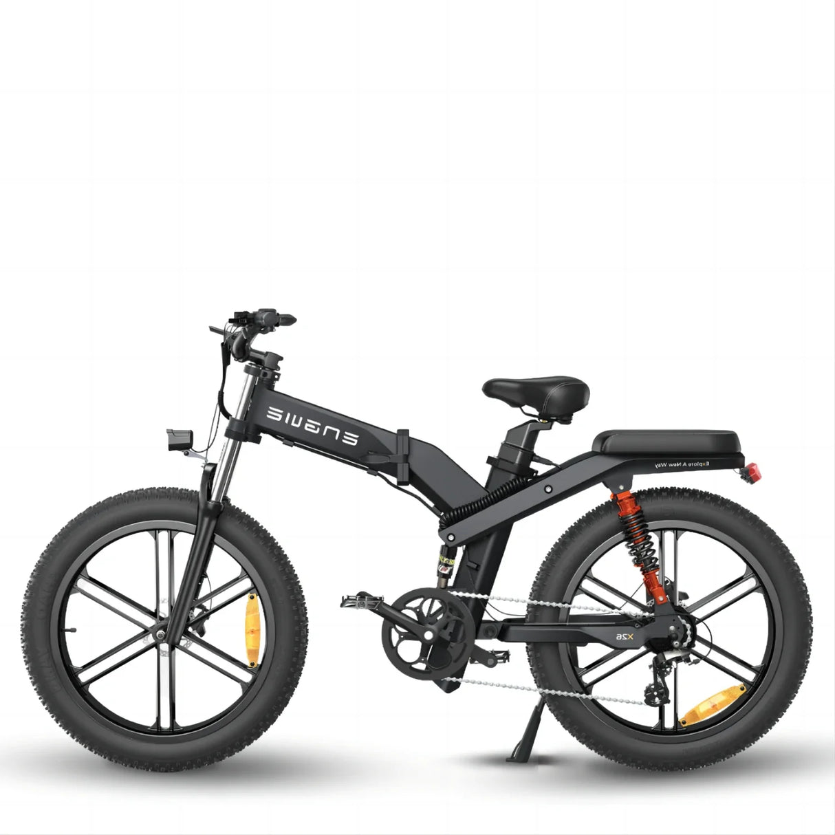 ENGWE X26 26" Fetter Reifen Faltbares Elektrofahrrad MTB 1000W Motor 48V 29.2Ah Doppelbatterie