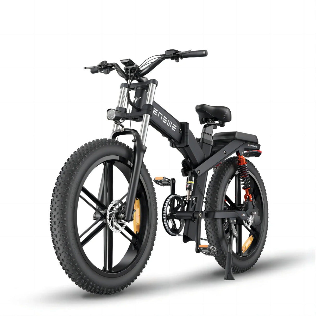 ENGWE X26 26" Fetter Reifen Faltbares Elektrofahrrad MTB 1000W Motor 48V 29.2Ah Doppelbatterie
