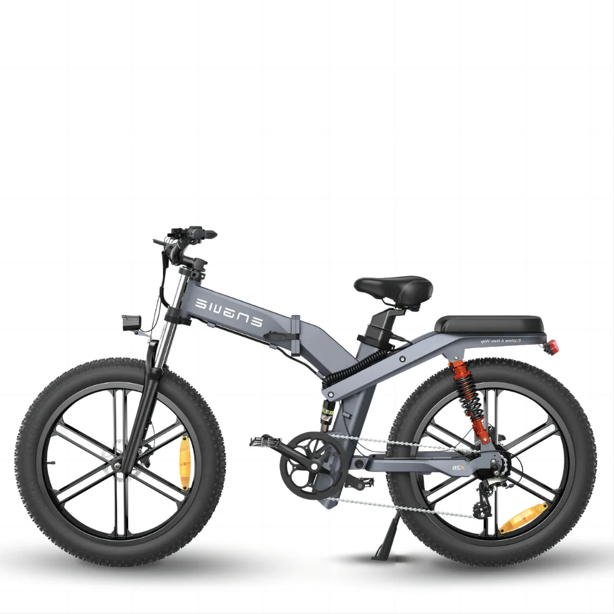 ENGWE X26 26" Fetter Reifen Faltbares Elektrofahrrad MTB 1000W Motor 48V 29.2Ah Doppelbatterie