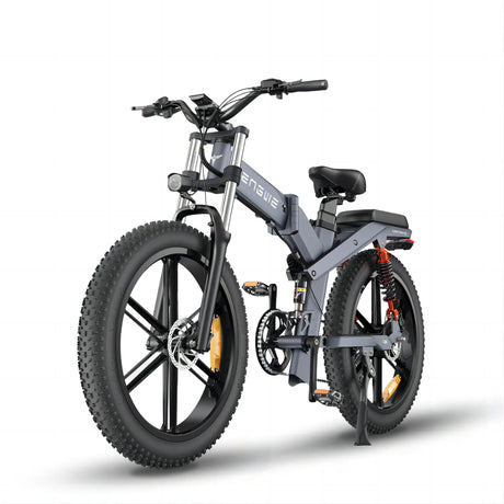 ENGWE X26 26" Fetter Reifen Faltbares Elektrofahrrad MTB 1000W Motor 48V 29.2Ah Doppelbatterie