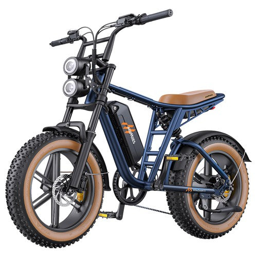 HILLMILES MileZoom 1 20" Retro Elektro Mountainbike 250W Motor 52V 15,6Ah Batterie