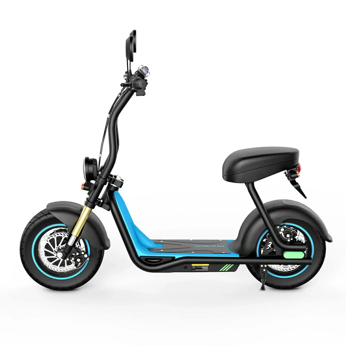 HONEYWHALE M5 MAX 14" Pendler-Elektroroller mit Sitz 1000W Motor 54,6V 13Ah Batterie