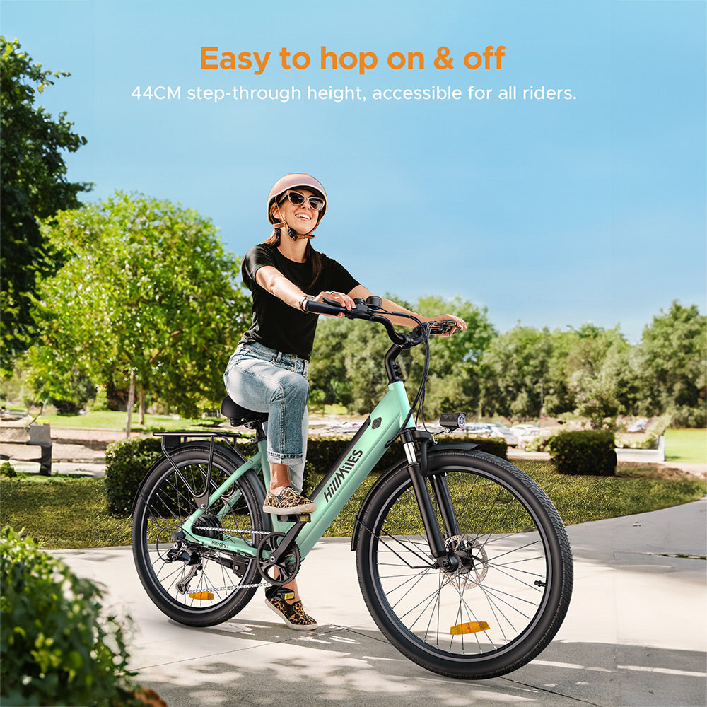 HILLMILES MileCity1 26" City Elektro Trekkingrad 250W Motor 36V 13Ah Batterie