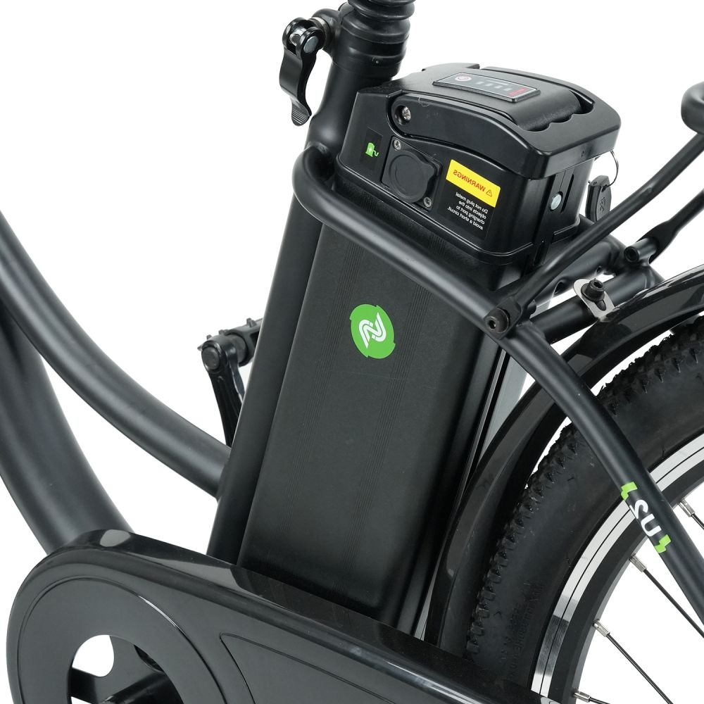 ISINWHEEL U2 26" Cruiser Pendel Elektrofahrrad 500W Motor 36V 13Ah Batterie