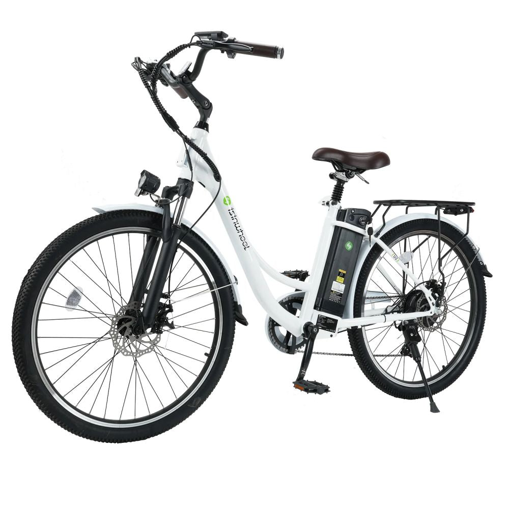 ISINWHEEL U2 26" Cruiser Pendel Elektrofahrrad 500W Motor 36V 13Ah Batterie