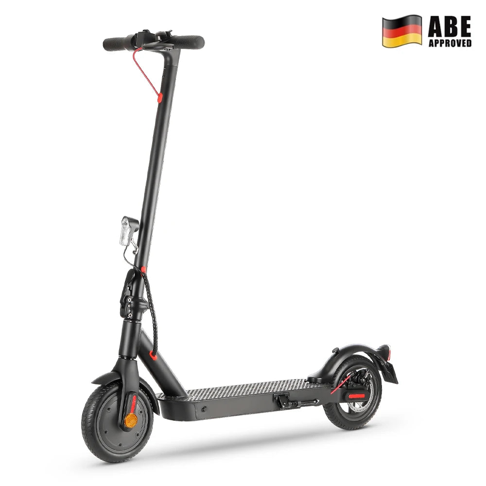 ISINWHEEL E9 Pro 8,5" E-Scooter Mit Straßenzulassung 350W Motor 36V 7,5Ah Batterie (ABE)