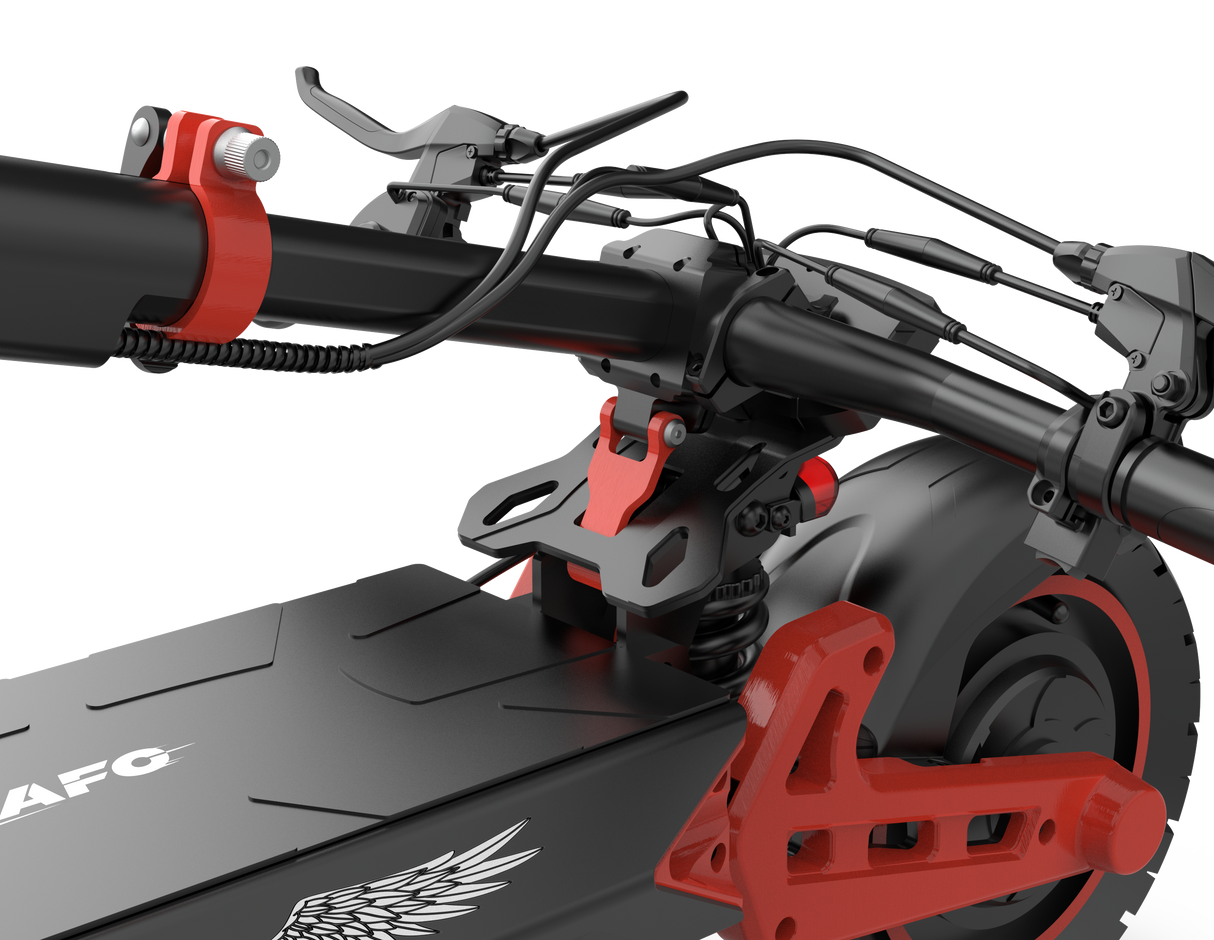 IWAFO IS2 10" Sitzender Elektroroller 800W Motor 48V 15Ah Batterie