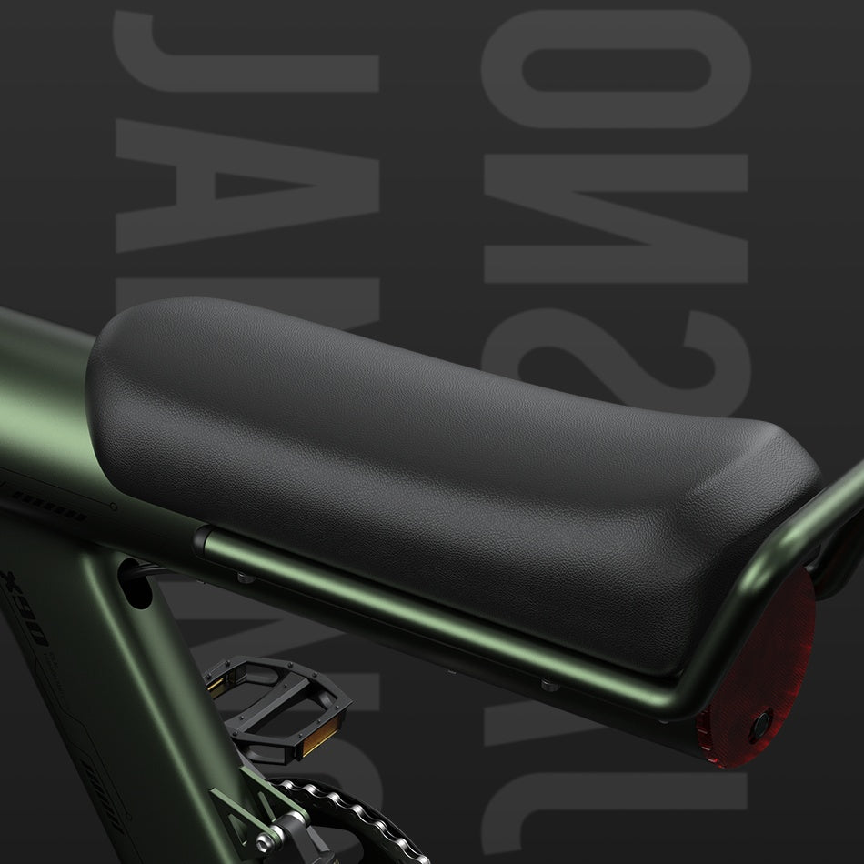 JANSNO X90 16" Offroad-Elektrofahrrad 750W Doppelmotor 48V 14Ah Batterie