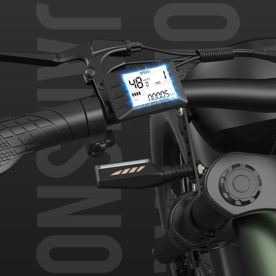 JANSNO X90 16" Offroad-Elektrofahrrad 750W Doppelmotor 48V 14Ah Batterie