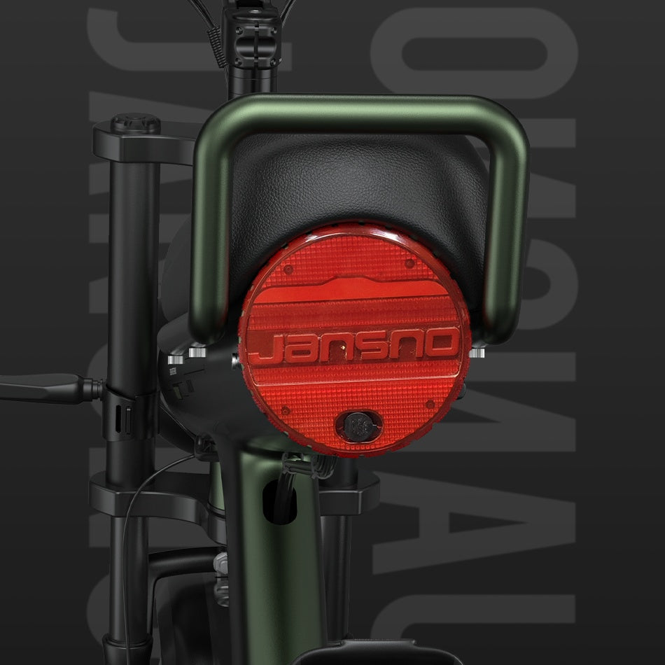 JANSNO X90 16" Offroad-Elektrofahrrad 750W Doppelmotor 48V 14Ah Batterie