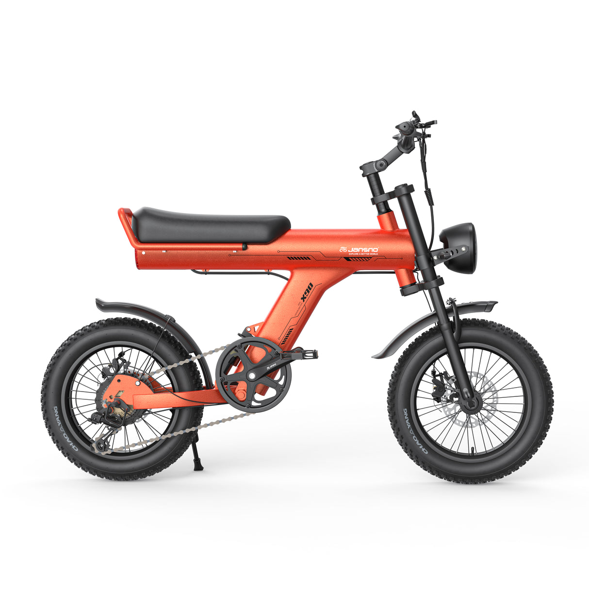 JANSNO X90-Y 16" Offroad-Elektrofahrrad 750W Motor 48V 25Ah Batterie