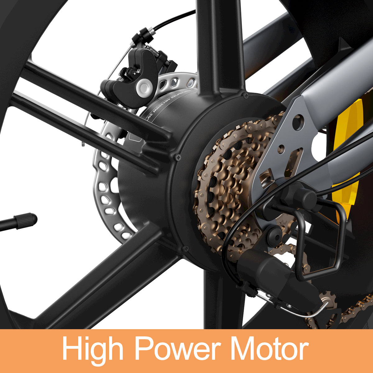 JANSNO X50 20" Fat Tires Elektrofahrräder 750W Motor 48V 14Ah Batterie