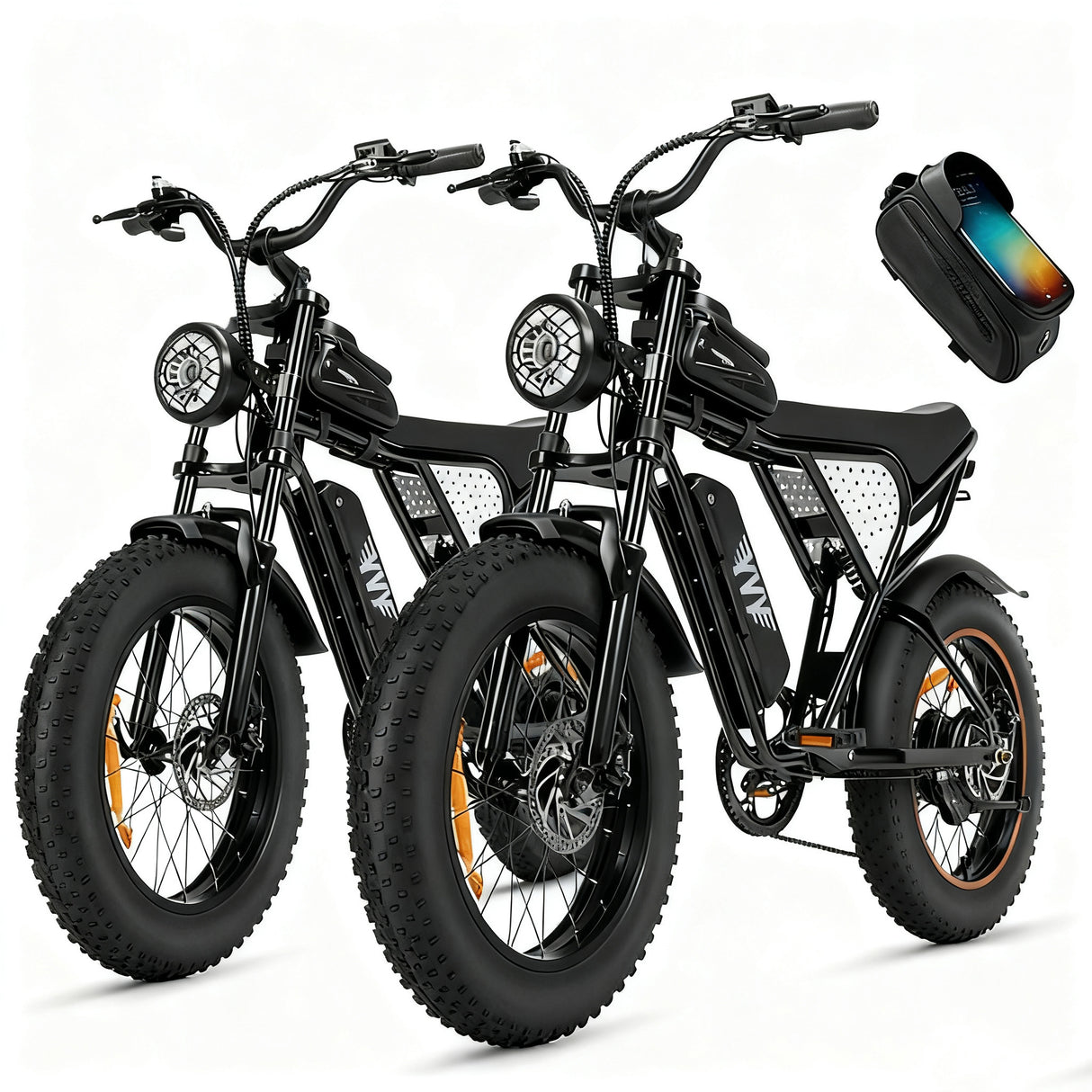 YVY C20Lite (Q20 Lite) Fetter Reifen Elektrofahrrad Kombination