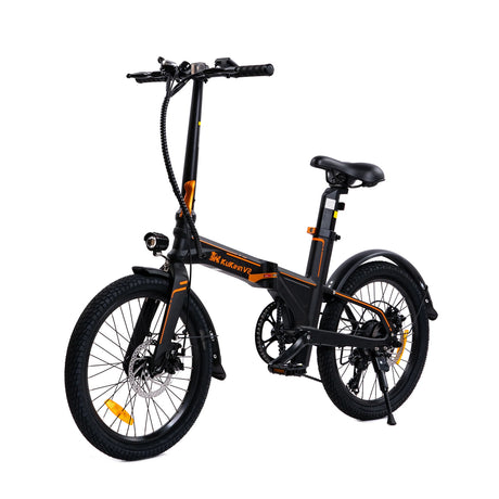 Bicicleta eléctrica urbana plegable KUKIRIN V2 de 20 pulgadas, motor de 250 W, batería de 36 V y 7,5 Ah