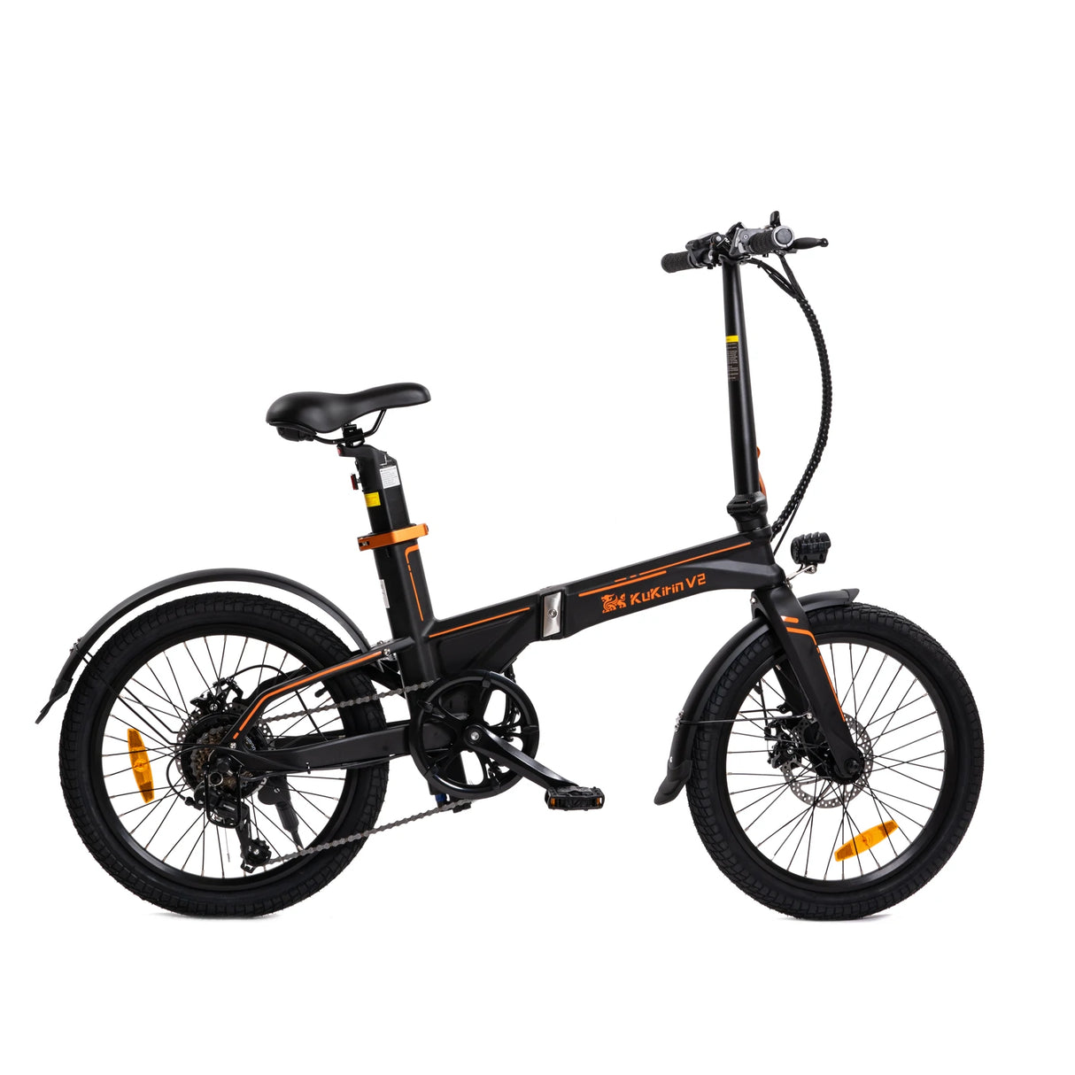 Bicicleta eléctrica urbana plegable KUKIRIN V2 de 20 pulgadas, motor de 250 W, batería de 36 V y 7,5 Ah