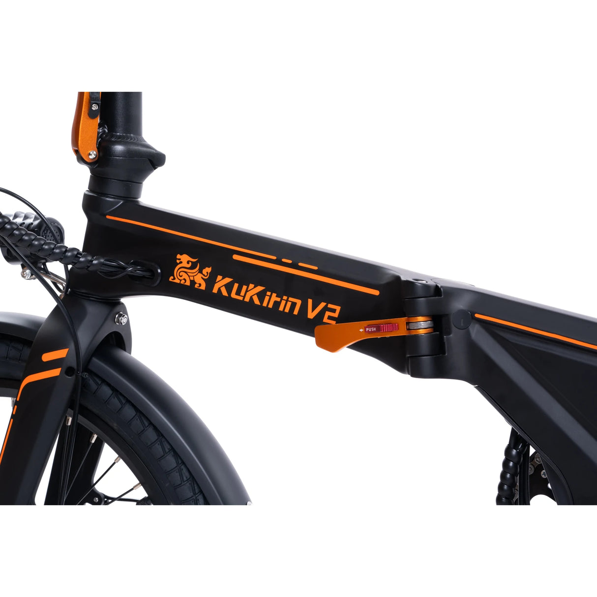 Bicicleta eléctrica urbana plegable KUKIRIN V2 de 20 pulgadas, motor de 250 W, batería de 36 V y 7,5 Ah