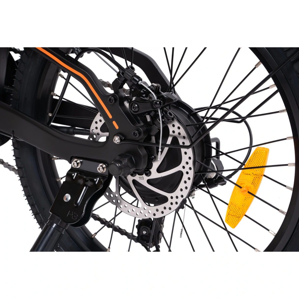 Bicicleta eléctrica urbana plegable KUKIRIN V2 de 20 pulgadas, motor de 250 W, batería de 36 V y 7,5 Ah