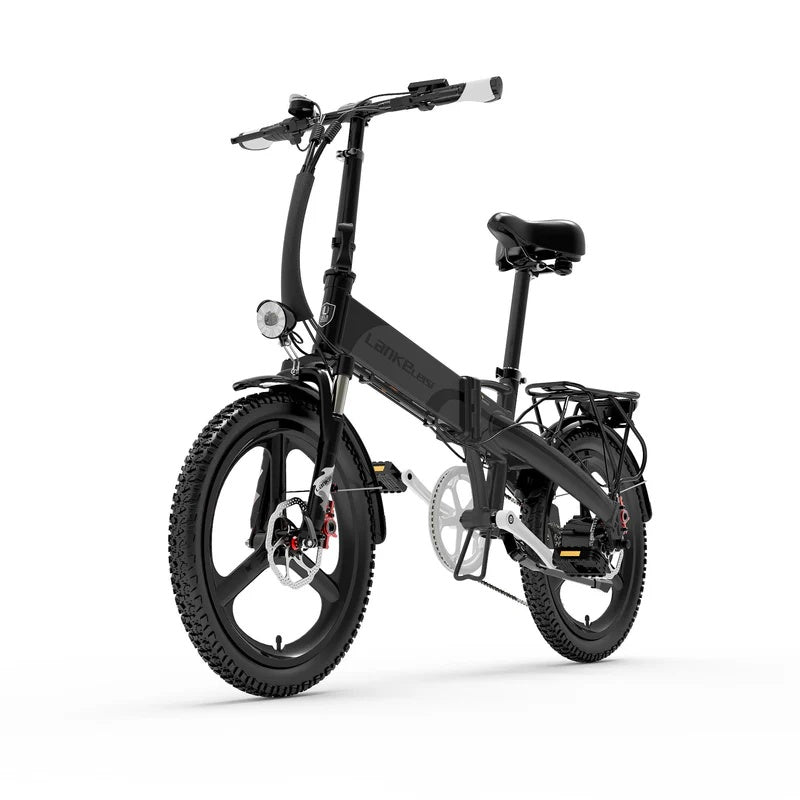 LANKELEISI G660 20" E-Bike für Damen 500W Motor 48V 20Ah Batterie