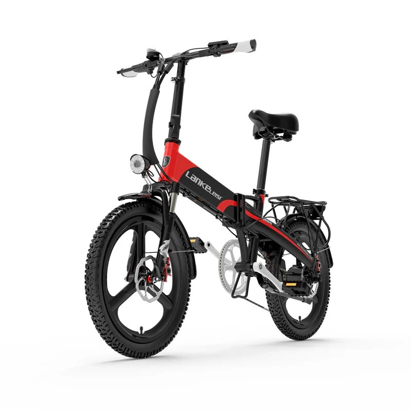LANKELEISI G660 20" E-Bike für Damen 500W Motor 48V 20Ah Batterie