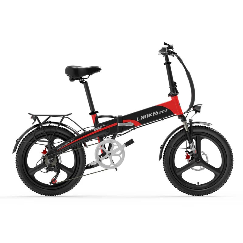 LANKELEISI G660 20" E-Bike für Damen 500W Motor 48V 20Ah Batterie