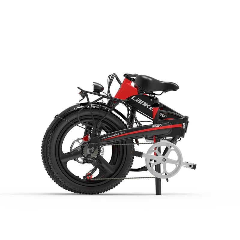 LANKELEISI G660 20" E-Bike für Damen 500W Motor 48V 20Ah Batterie