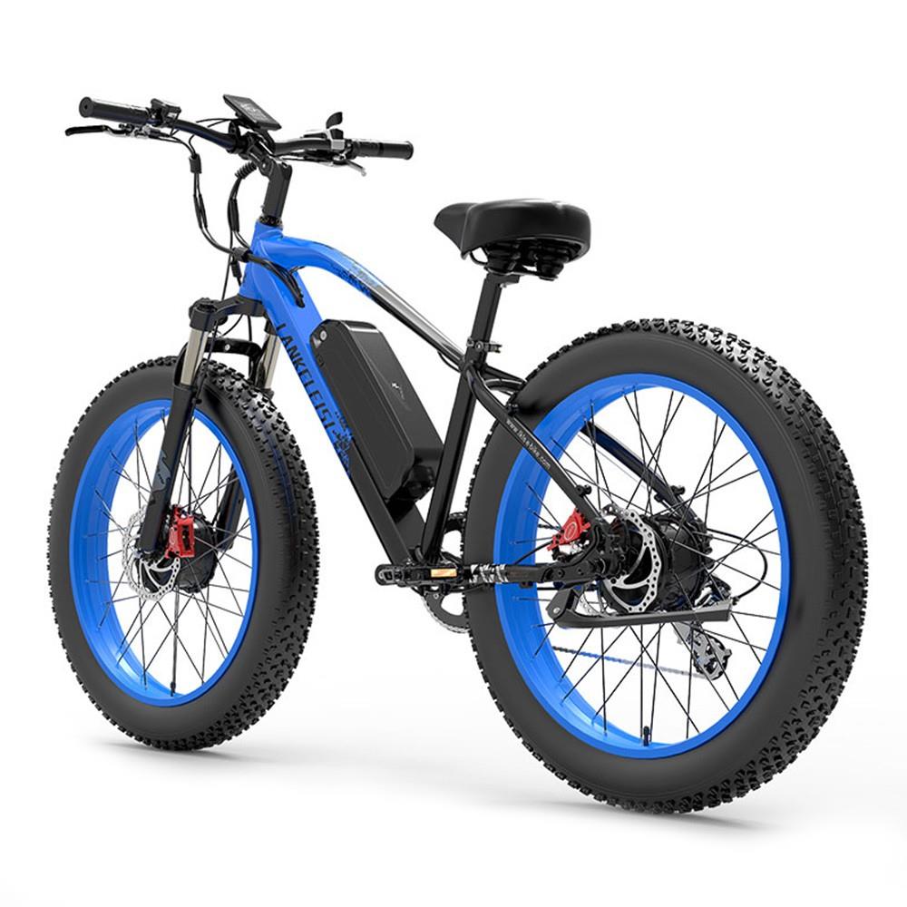 LANKELEISI MG740 PLUS 26" Fat Tire Off-Road Elektrofahrrad 1000W*2 Doppel Motor 48V 20Ah Batterie