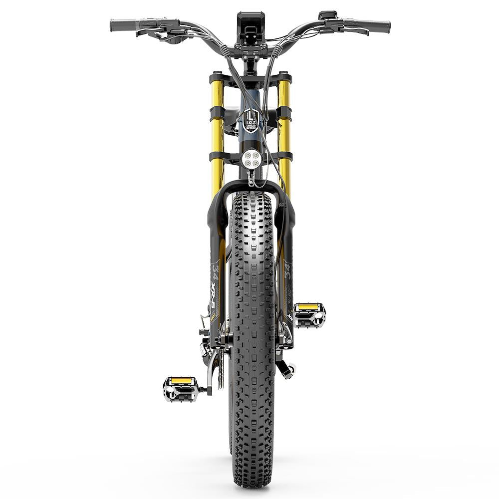 Lankeleisi RV700 26" Fat Tire Mountain Sähköpyörä 1000W Moottori 48V 16Ah Akku