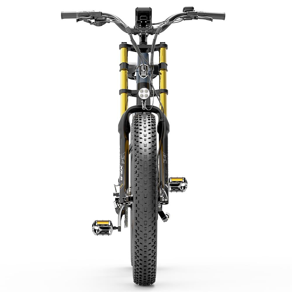 Lankeleisi RV700 26" Fat Tire Mountain Sähköpyörä 1000W Moottori 48V 16Ah Akku