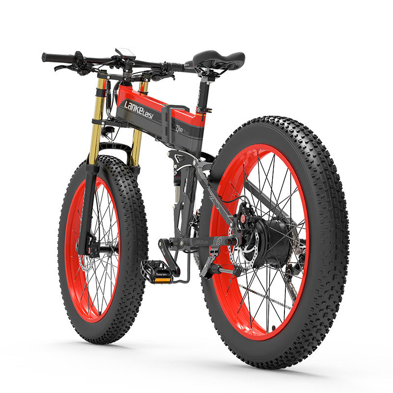 LANKELEISI XT750 PLUS 26" Elektrisches Mountainbike 1000W Motor 48V 17.5Ah Batterie