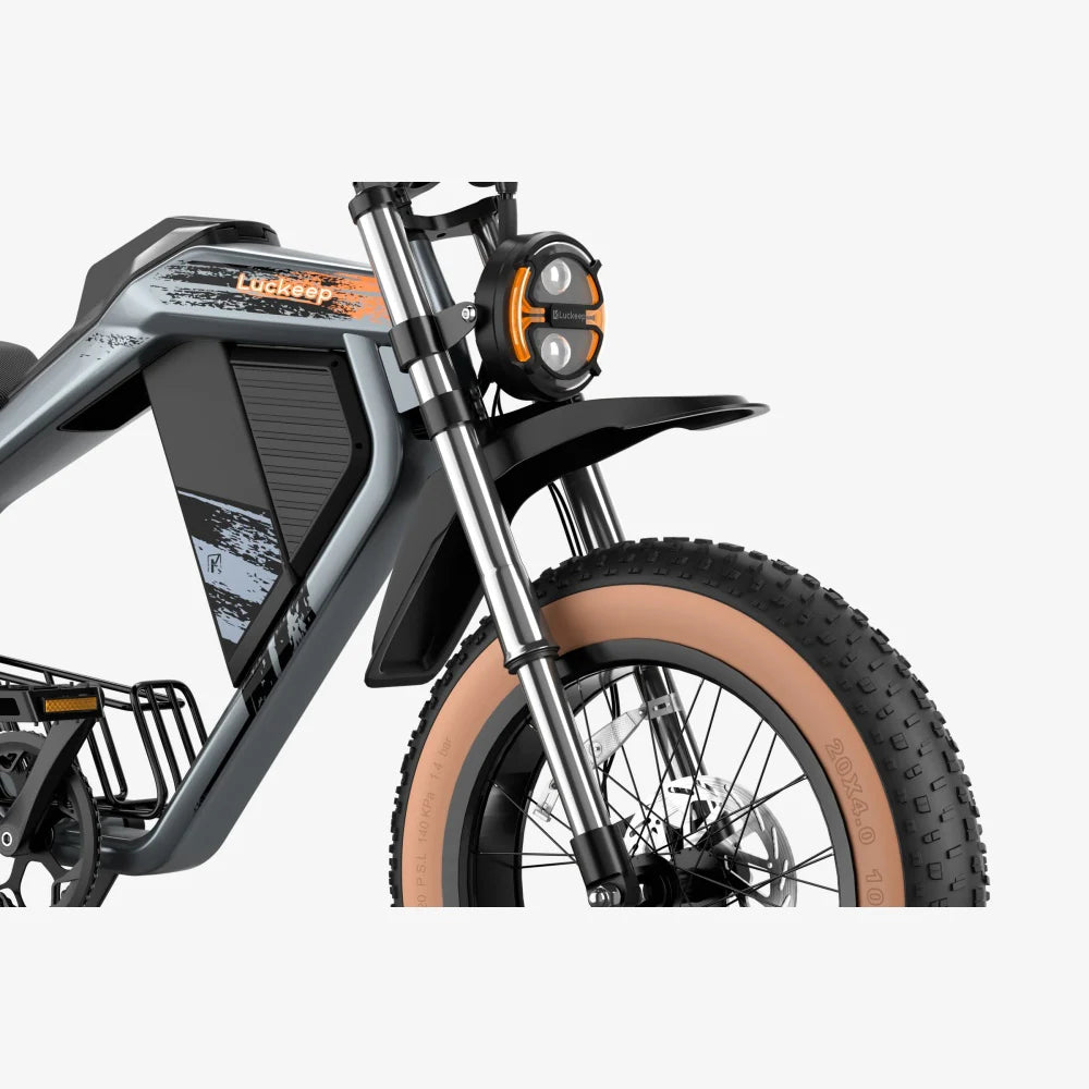LUCKEEP M5 Max 20" Elektro-Mountainbike 1500W Motor 52V 20Ah/40Ah Batterie
