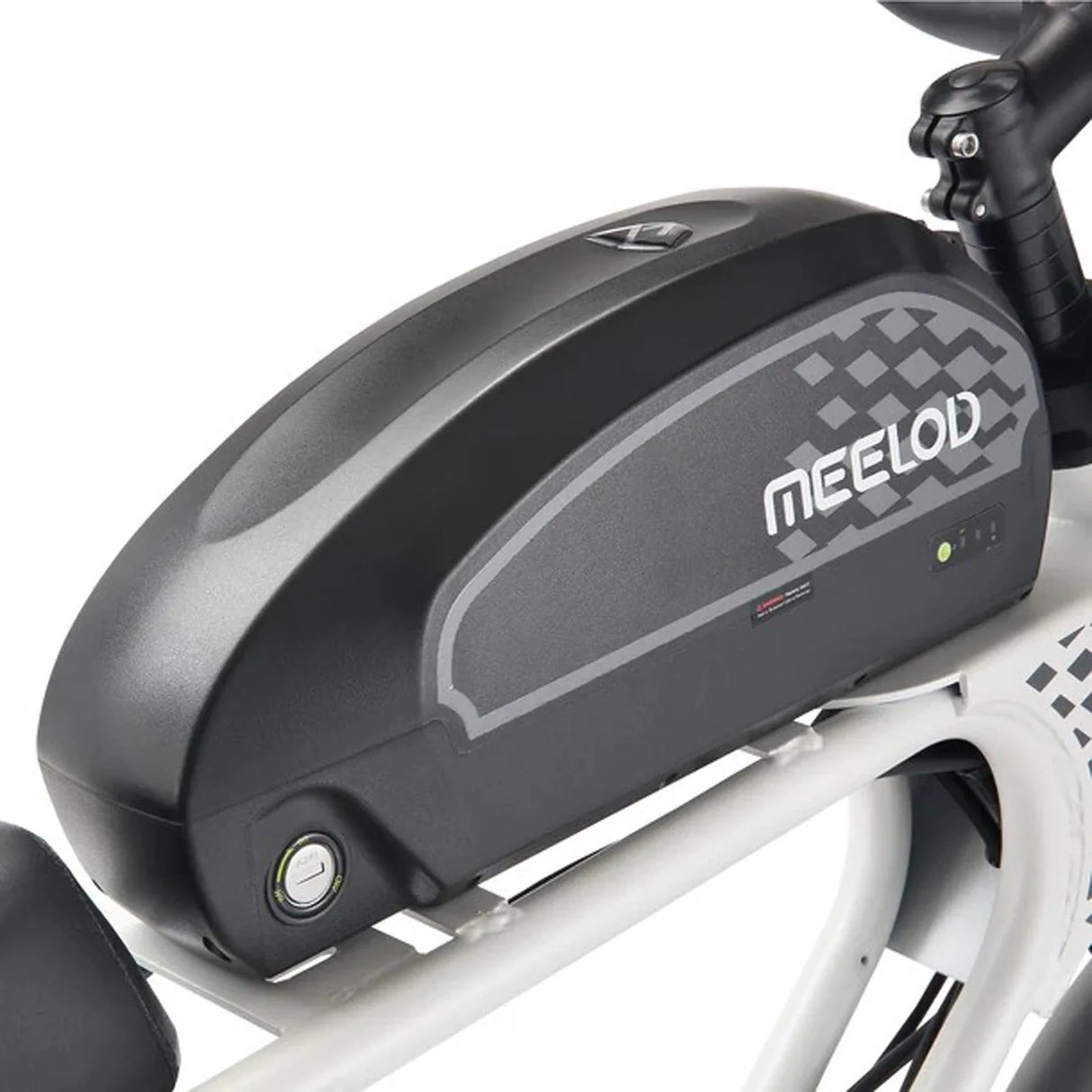 Bicicleta eléctrica retro MEELOD DK300 PLUS de 20 pulgadas con motor de 1200 W y batería de 48 V y 20 Ah