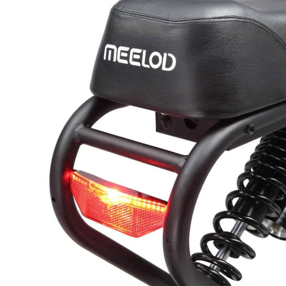 MEELOD DK300 MAX 20" Elektrofahrrad im Retro-Moped-Stil 1200W Spitzenleistung Doppelmotoren 48V 20Ah Doppelbatterien