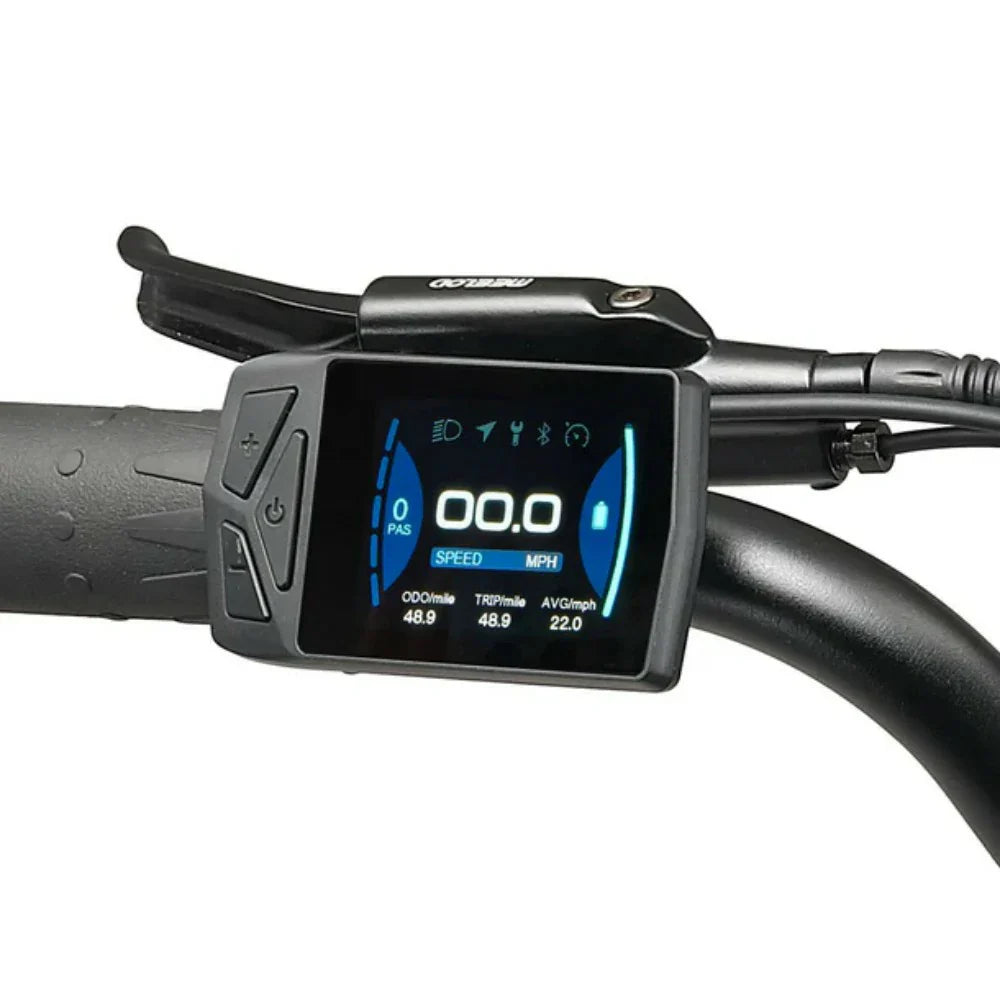 MEELOD DK300 MAX 20" Elektrofahrrad im Retro-Moped-Stil 1200W Spitzenleistung Doppelmotoren 48V 20Ah Doppelbatterien
