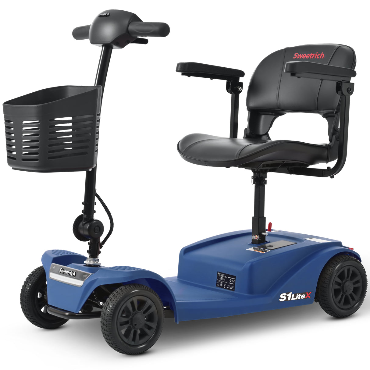 SWEETRICH S1 LITEX 8 Zoll 4 Räder Elektromobil Scooter 250W Motor 24V 12Ah Batterie