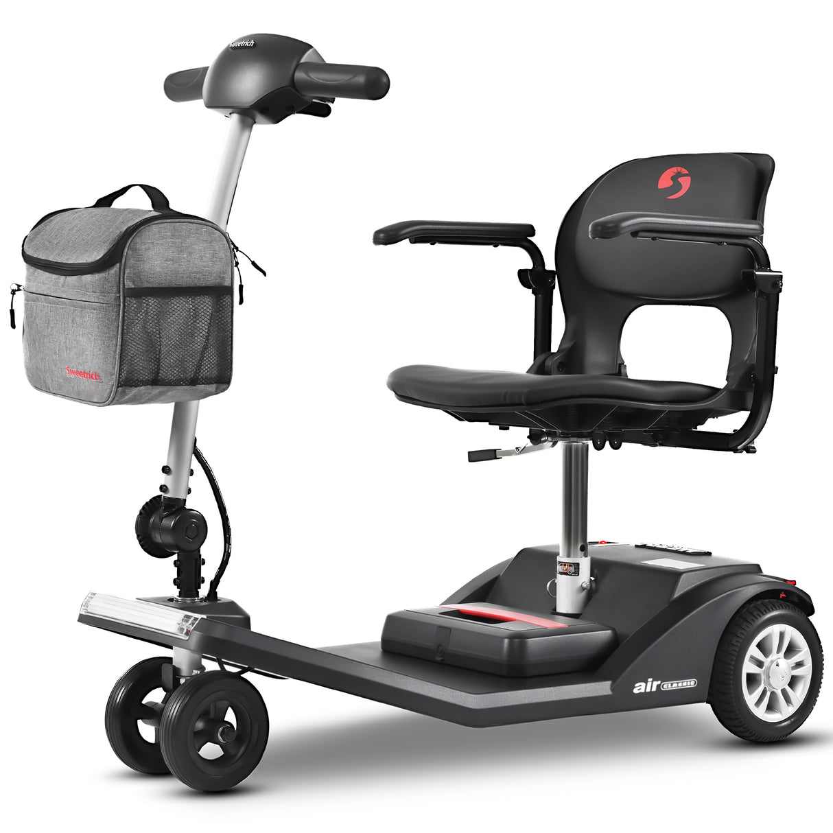 SWEETRICH AIR CLASSIC 7.5 Zoll 3 Räder Elektromobil Scooter 250W Motor 24V 12Ah Batterie