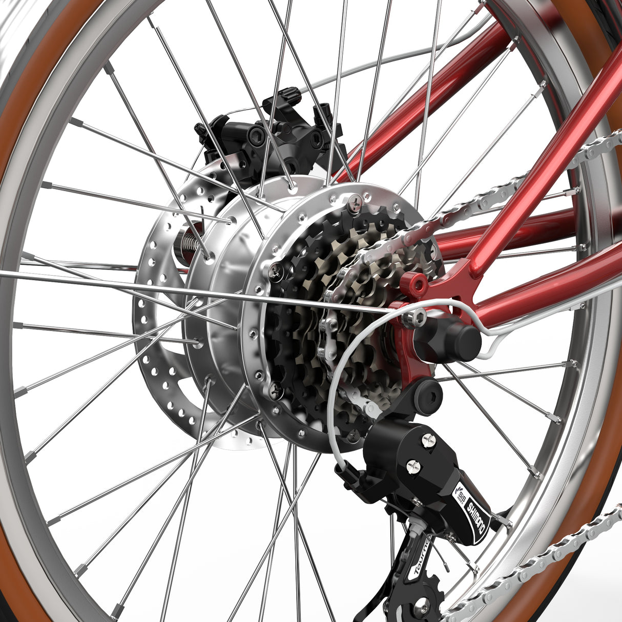 ONESPORT OT02 PRO 20" Faltbares Elektrofahrrad 250W Motor 36V 5.2Ah Batterie