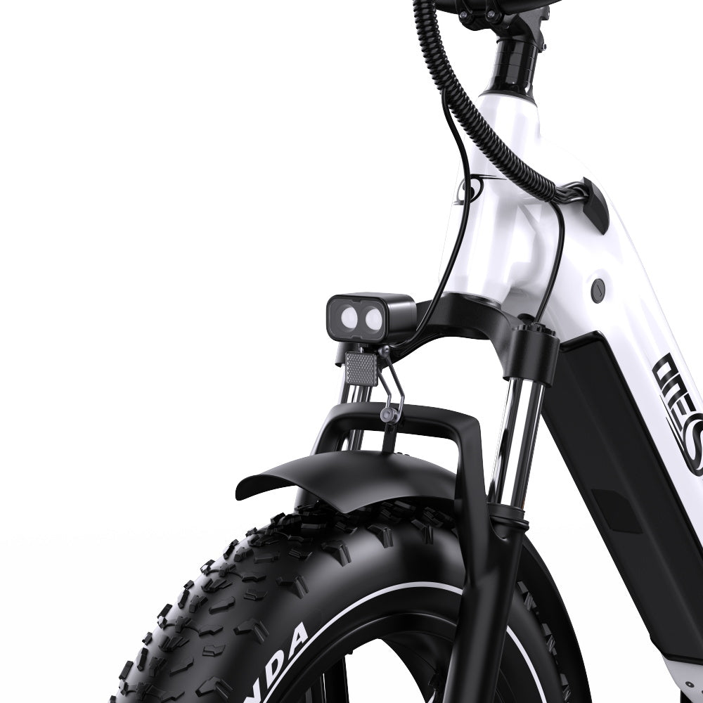 ONESPORT OT08 20" Fat Tire All-Terrain E-Bike mit 500W Motor und 48V 18Ah Batterie