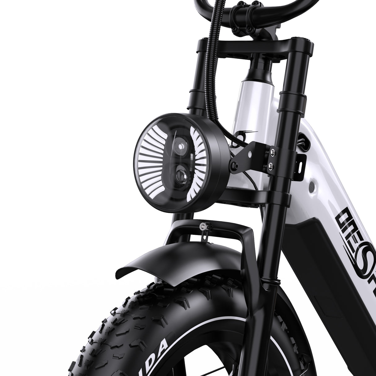 ONESPORT OT08PRO 20“ Vollgefedertes Fat Tire Elektrofahrrad 500W Motor 48V 18Ah*2 Dual Batterie