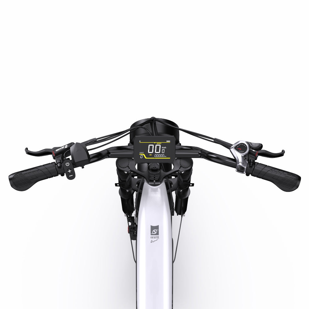 ONESPORT OT08 PRO 20“ Vollgefedertes Fat Tire Elektrofahrrad 500W Motor 48V 18Ah*2 Dual Batterie
