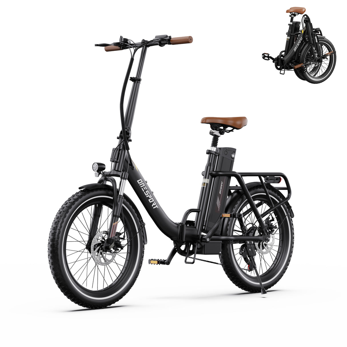 ONESPORT OT16 PRO 20" Faltbares Elektrofahrrad 250W Motor 48V 17Ah Batterie