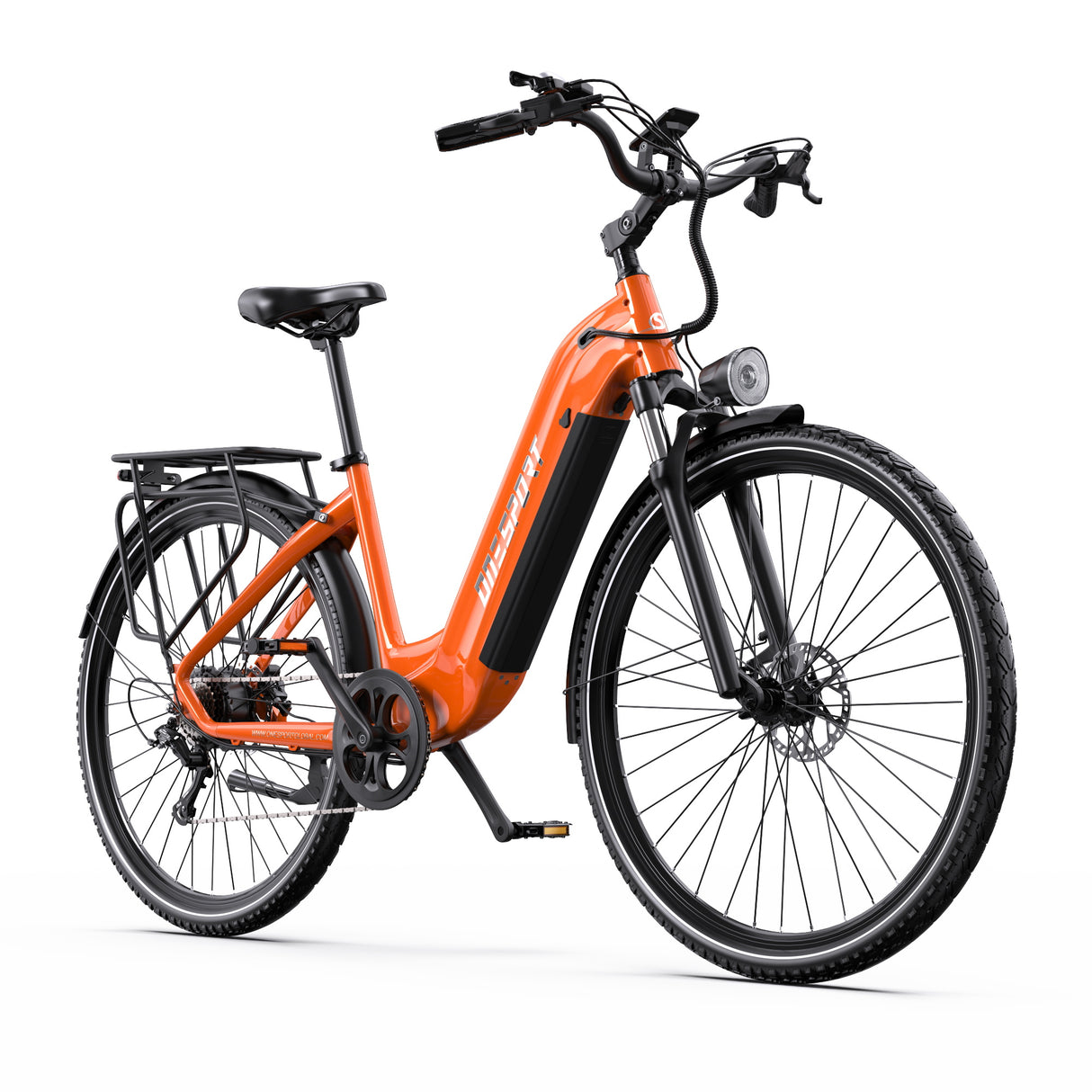 ONESPORT OT05 Pro 27.5" City-Elektrofahrrad 250W Motor 36V 22,5Ah Batterie App-Unterstützung
