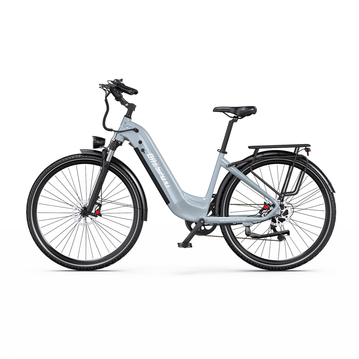 ONESPORT OT05 Pro 27.5" City-Elektrofahrrad 250W Motor 36V 22,5Ah Batterie App-Unterstützung