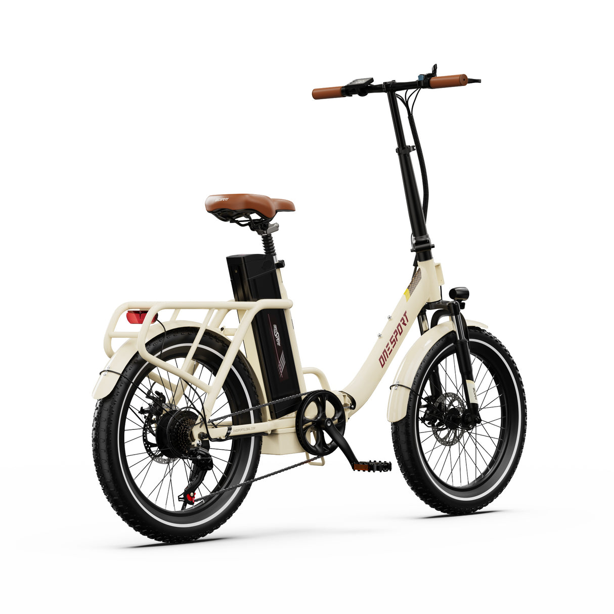 ONESPORT OT16-2 20" Elektrisches Pendler-Klapprad 250W Motor 48V 17Ah Batterie Unterstützung APP